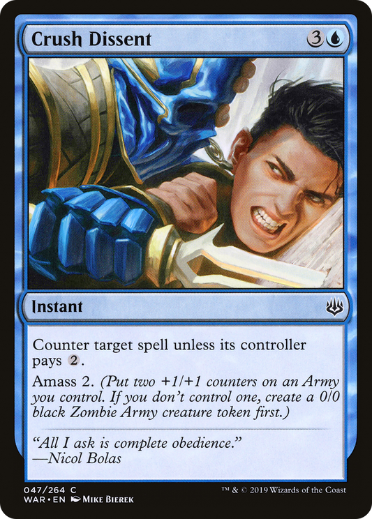 Crush Dissent [War of the Spark] Foil