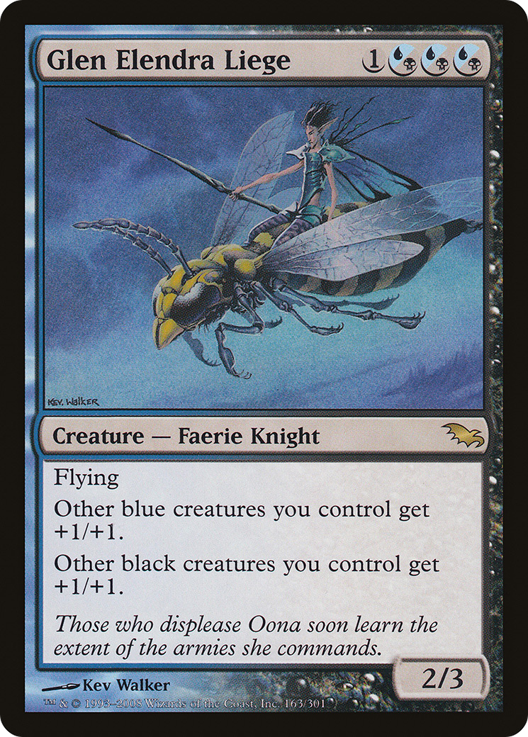 Glen Elendra Liege (163) - Shadowmoor Foil