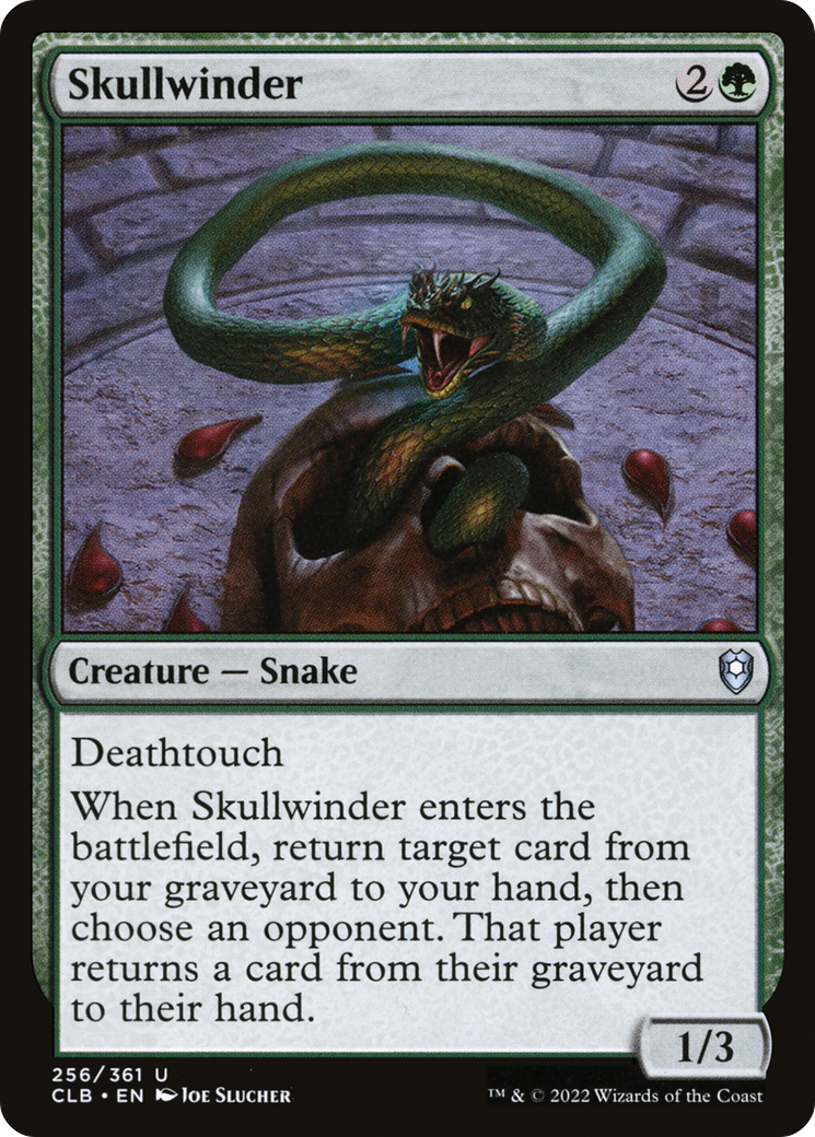 Skullwinder (256) Foil - Commander Legends: Battle for Baldur's Gate