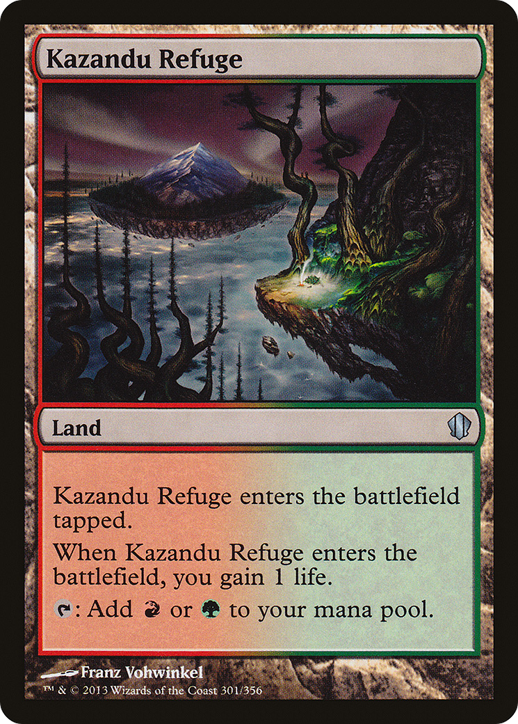 Kazandu Refuge (301) - Commander 2013