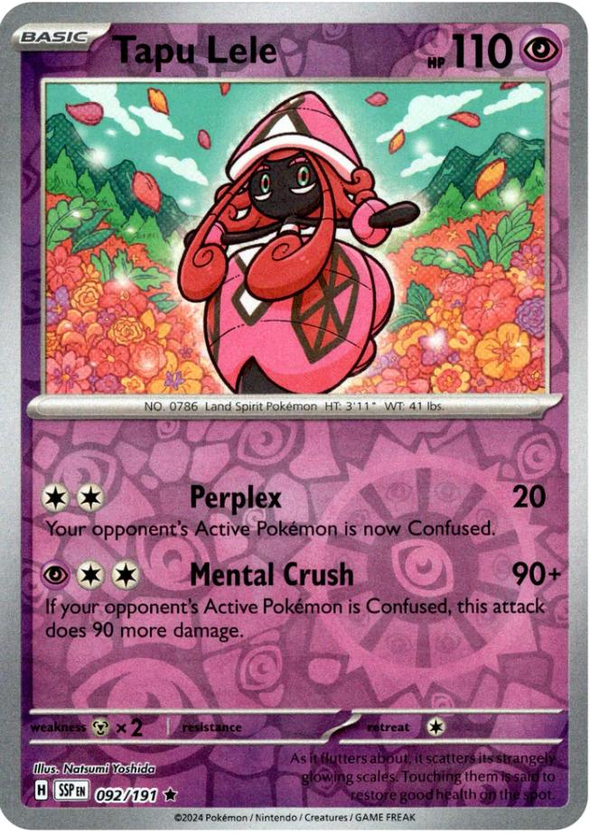 Tapu Lele (092/191) [Scarlet & Violet: Surging Sparks] | Silver Goblin