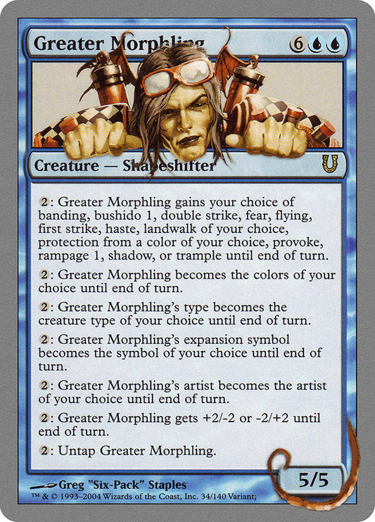Greater Morphling [Unhinged] Foil