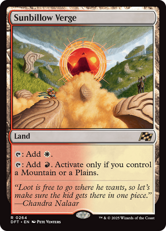 Sunbillow Verge Foil (264) - Aetherdrift