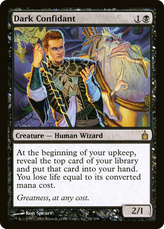 Dark Confidant [Ravnica: City of Guilds]