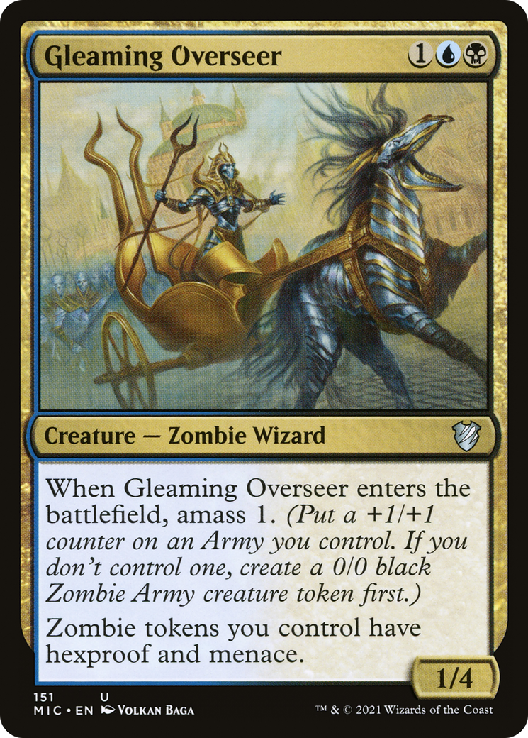 Gleaming Overseer [Innistrad: Midnight Hunt Commander]