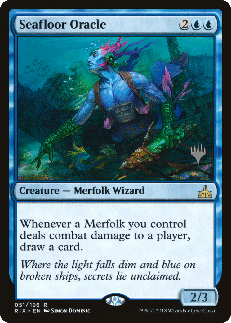 Seafloor Oracle (051) Foil - Rivals of Ixalan Promos