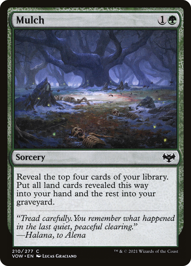 Mulch [Innistrad: Crimson Vow] Foil