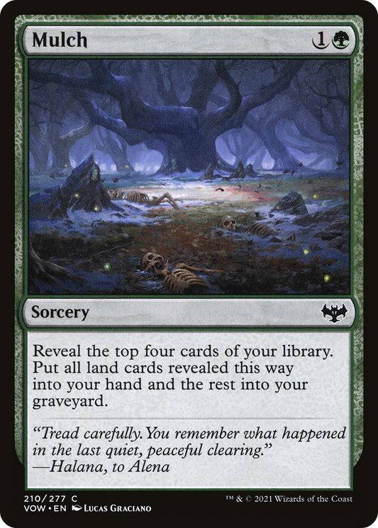 Mulch [Innistrad: Crimson Vow] Foil
