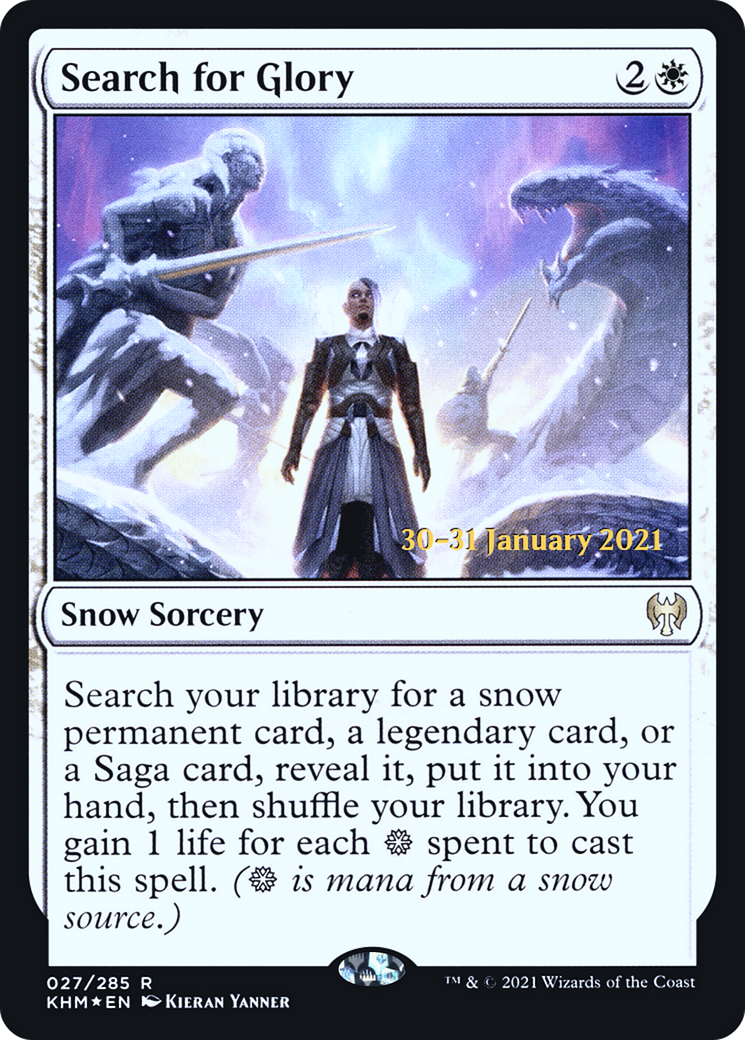 Search for Glory (27s) Foil - Kaldheim Promos
