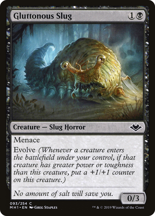 Gluttonous Slug [Modern Horizons] Foil