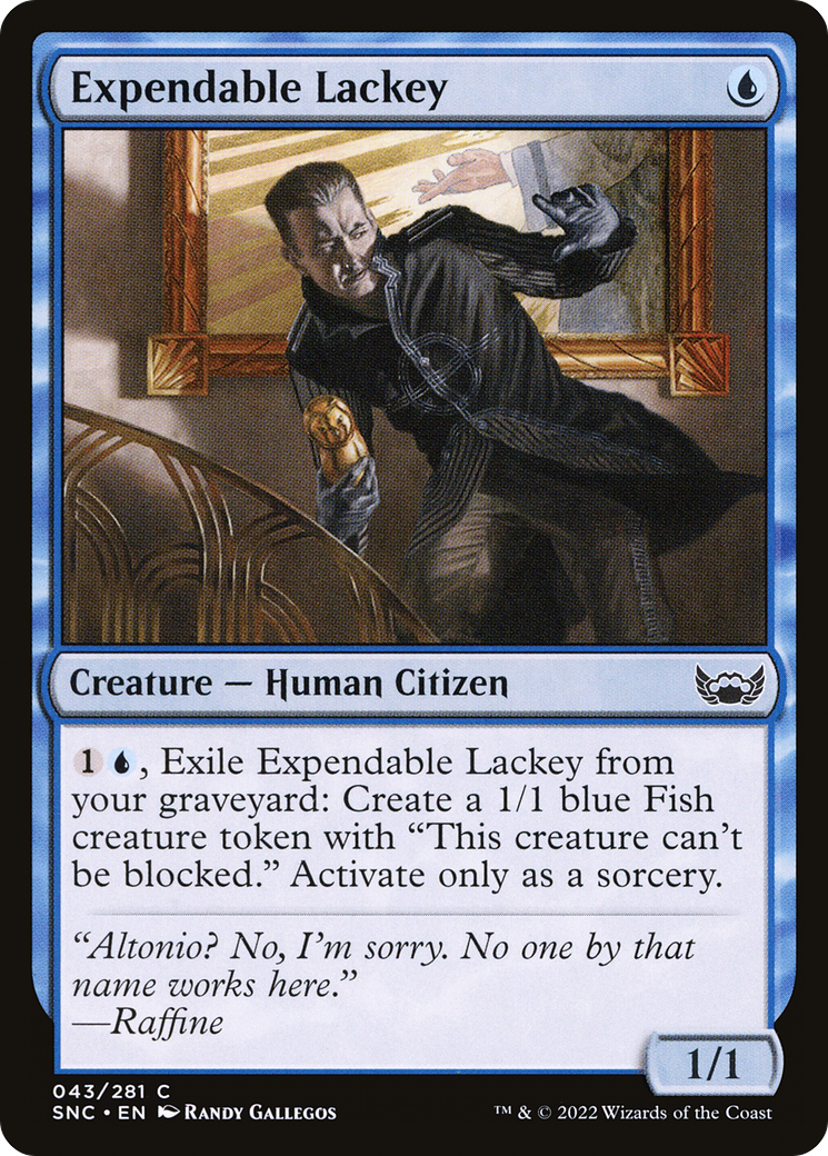 Expendable Lackey [Streets of New Capenna] Foil