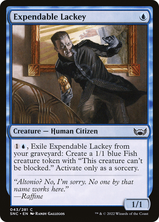 Expendable Lackey [Streets of New Capenna] Foil