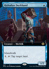 Rishadan Dockhand (Extended Art) [Modern Horizons 2] | Silver Goblin