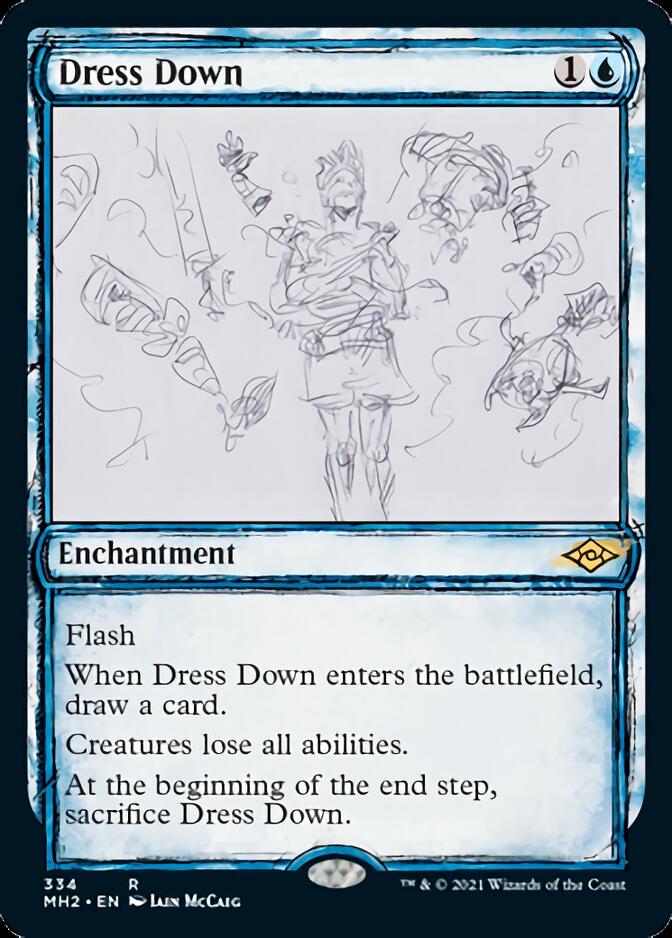 Dress Down (Sketch) [Modern Horizons 2] | Silver Goblin