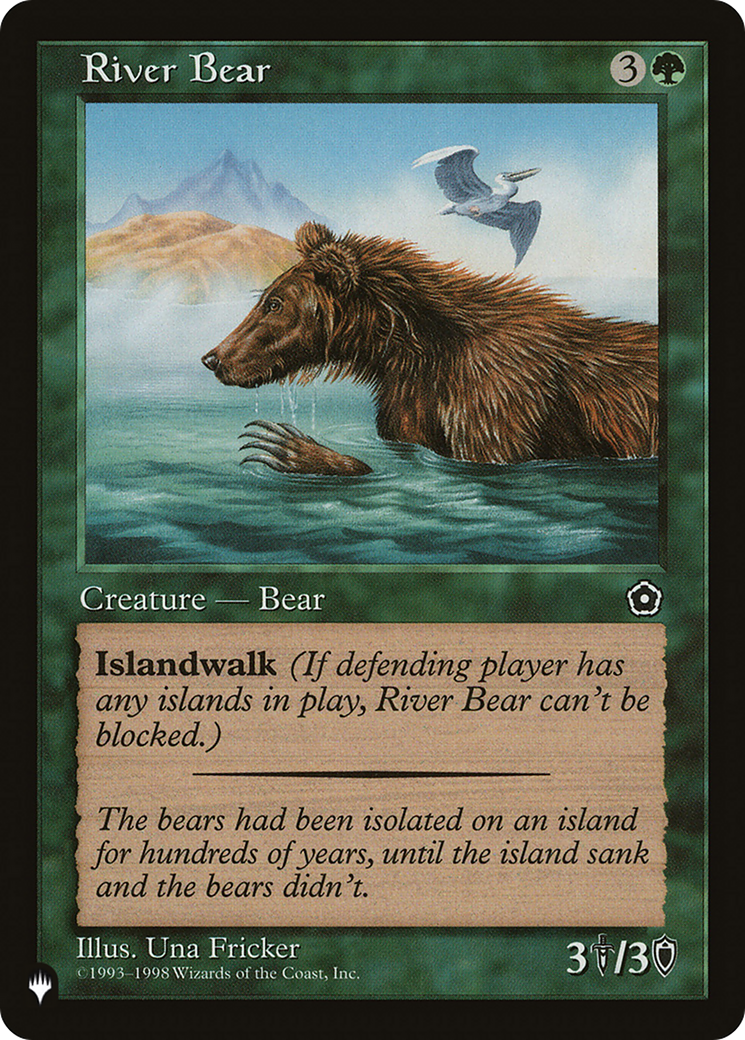 River Bear [The List Reprints] | Silver Goblin