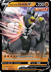 Single Strike Urshifu V (SWSH106) (Jumbo Card) [Sword & Shield: Black Star Promos] | Silver Goblin