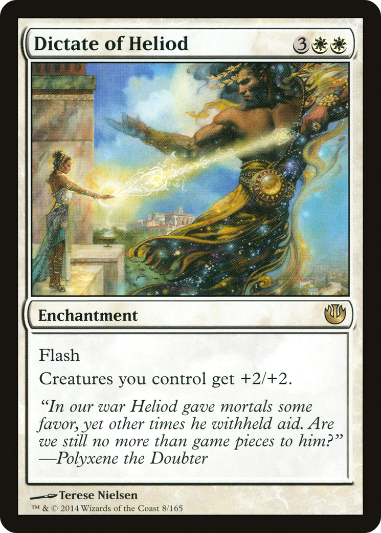 Dictate of Heliod [Journey into Nyx] Foil
