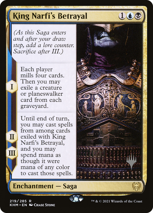 King Narfi's Betrayal (Promo Pack) [Kaldheim Promos] Foil