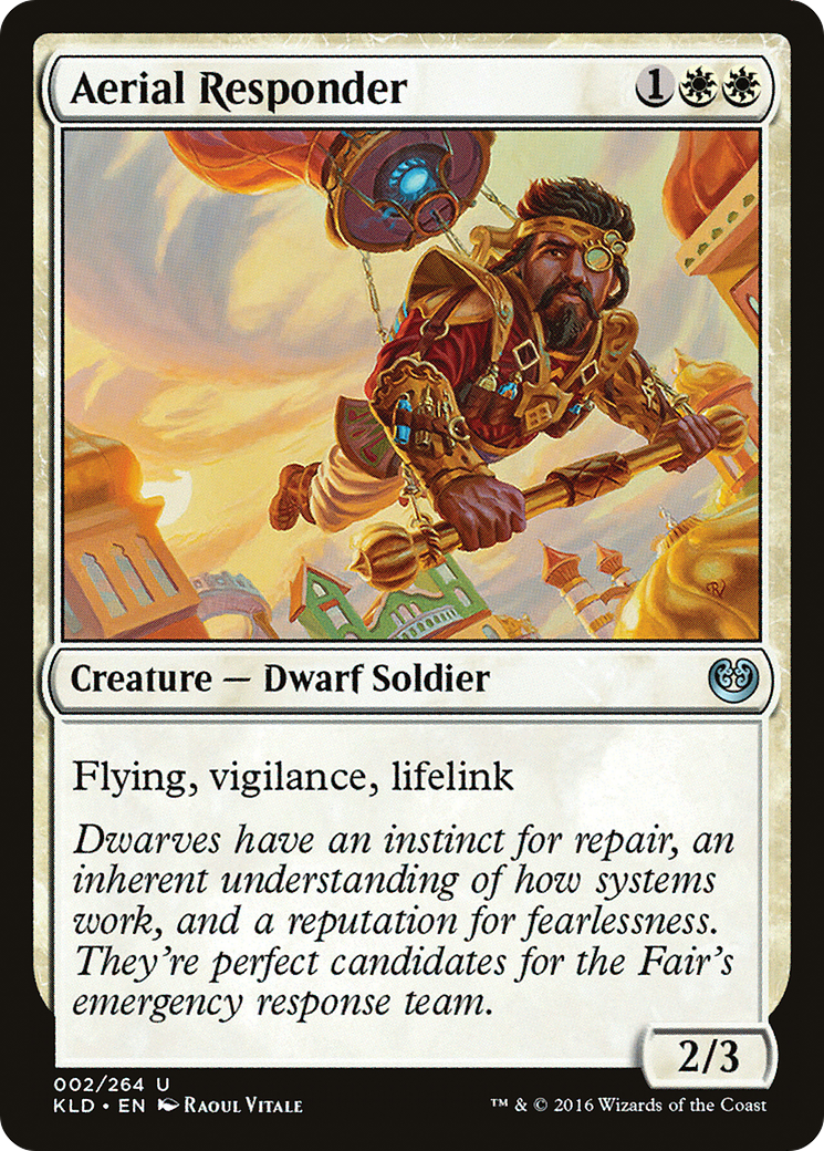 Aerial Responder [Kaladesh] | Silver Goblin