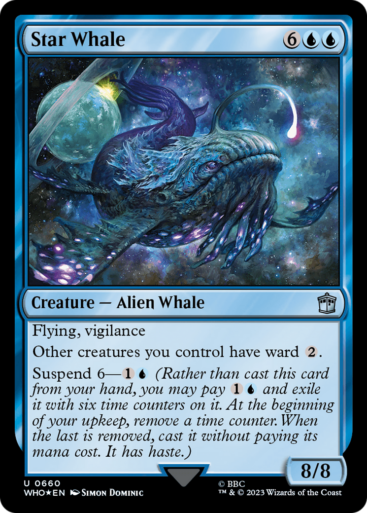 Star Whale (Surge Foil) [Doctor Who] | Silver Goblin