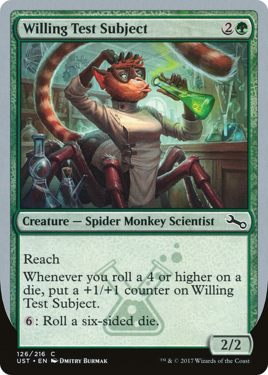 Willing Test Subject [Unstable] Foil