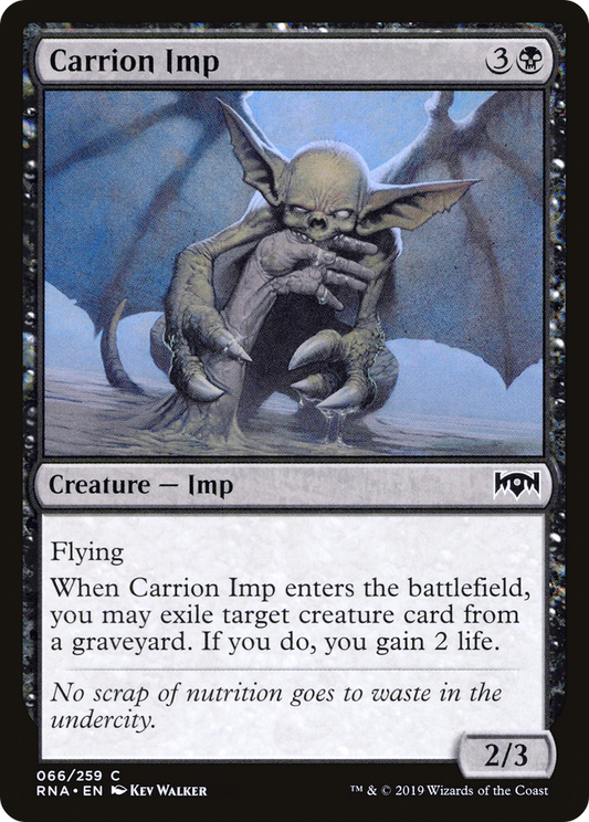 Carrion Imp [Ravnica Allegiance] Foil