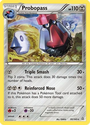 Probopass (95) Reverse Holofoil - XY  Primal Clash