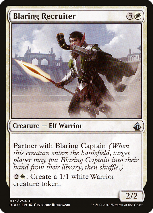 Blaring Recruiter [Battlebond] Foil
