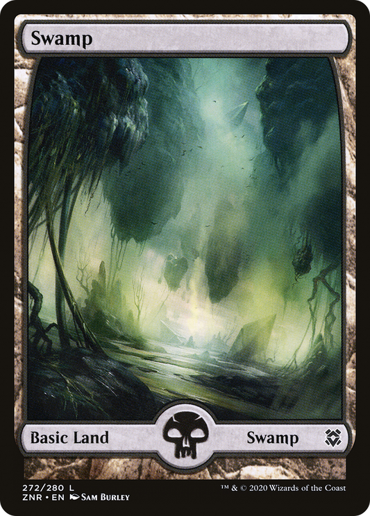 Swamp (272) [Zendikar Rising] Foil