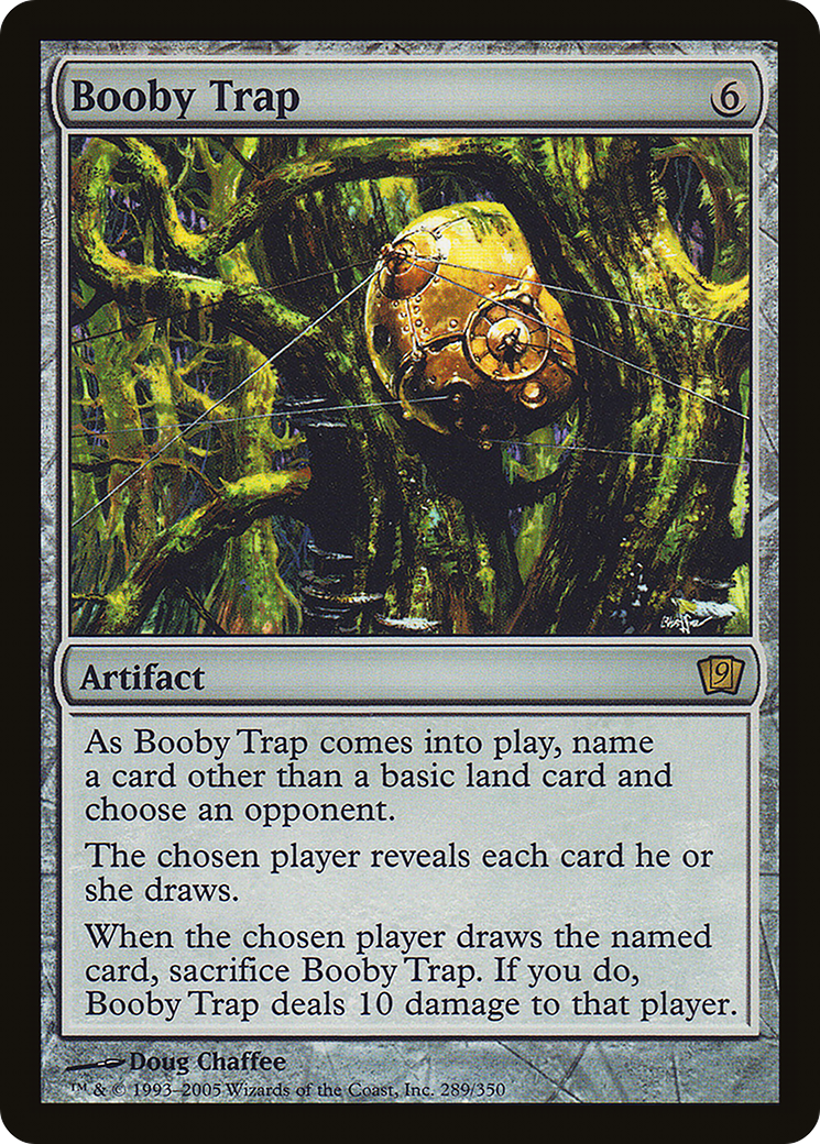 Booby Trap (289) Foil - Ninth Edition