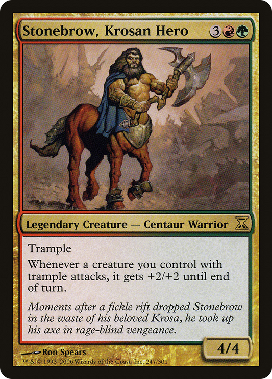 Stonebrow, Krosan Hero [Time Spiral]