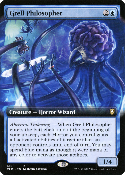 Grell Philosopher (Extended Art) [Commander Legends: Battle for Baldur's Gate]