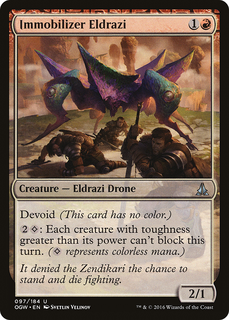 Immobilizer Eldrazi [Oath of the Gatewatch] Foil