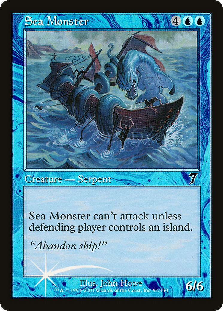 Sea Monster (097) - Seventh Edition