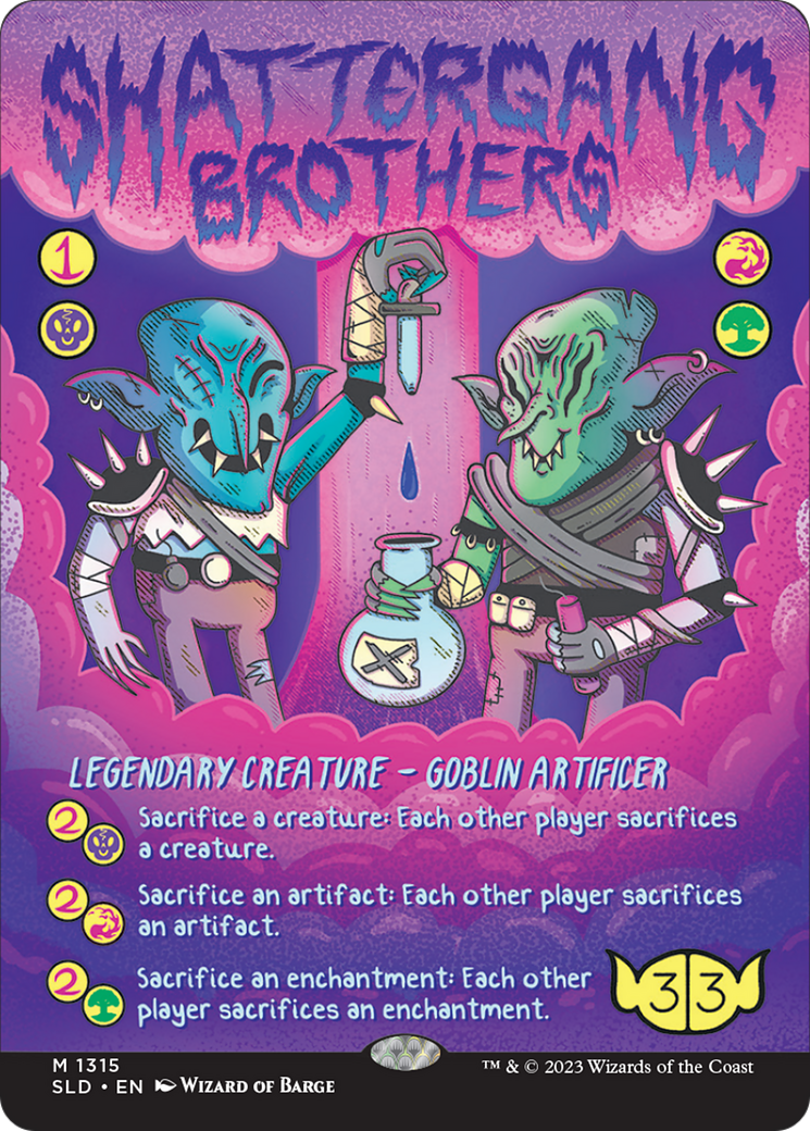 Shattergang Brothers [Secret Lair Drop Series] | Silver Goblin