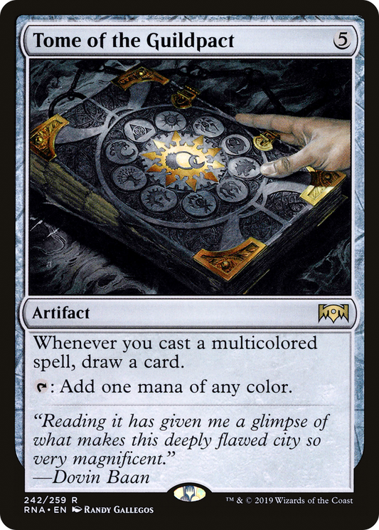 Tome of the Guildpact [Ravnica Allegiance] Foil