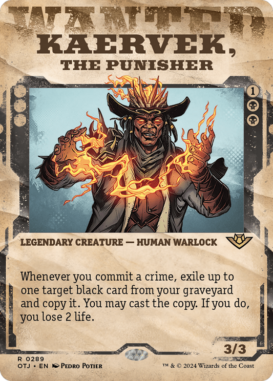 Kaervek, the Punisher (Showcase) [Outlaws of Thunder Junction] Foil