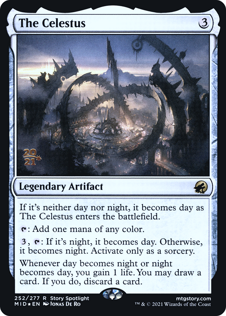 The Celestus [Innistrad: Midnight Hunt Prerelease Promos] | Silver Goblin