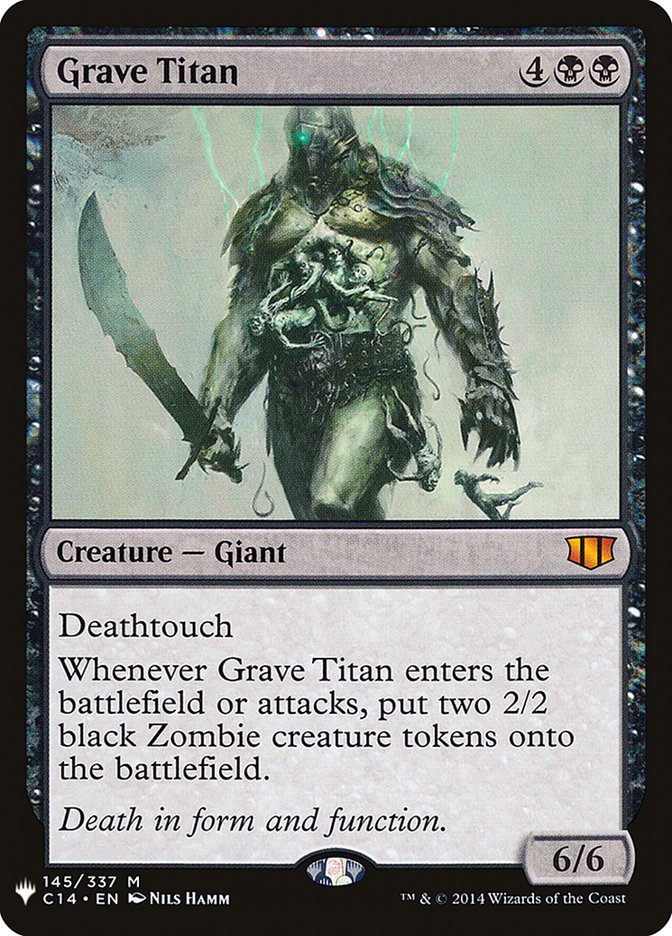 Grave Titan [Mystery Booster] | Silver Goblin