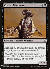 Cursed Minotaur [Mystery Booster] | Silver Goblin