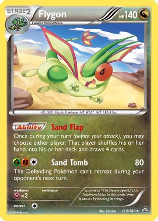 Flygon (110) Reverse Holofoil - XY  Primal Clash