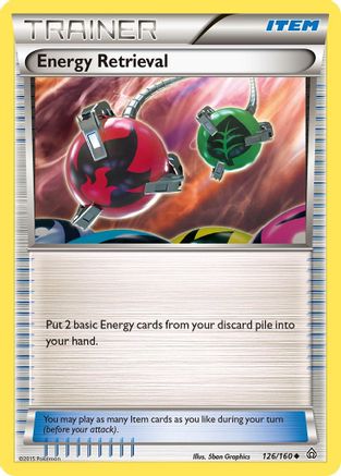 Energy Retrieval (126/160) [XY: Primal Clash] | Silver Goblin