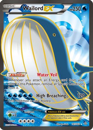 Wailord EX (147/160) [XY: Primal Clash] | Silver Goblin