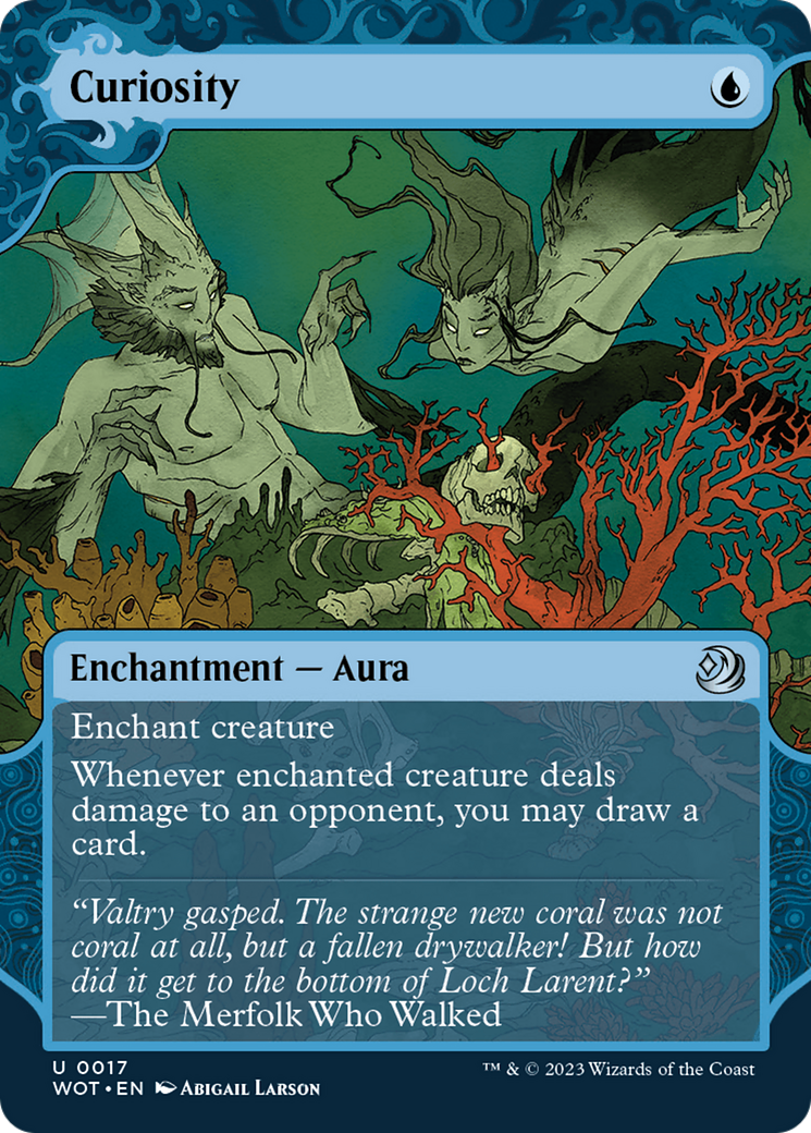 Curiosity [Wilds of Eldraine: Enchanting Tales] Foil
