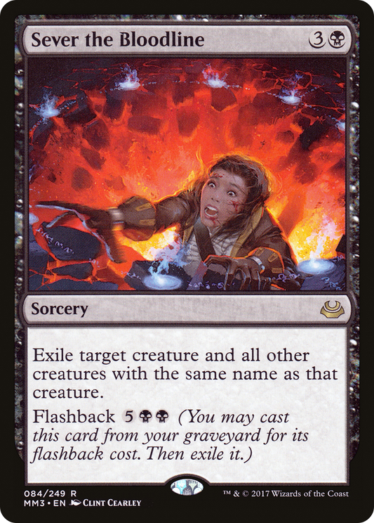 Sever the Bloodline [Modern Masters 2017] Foil