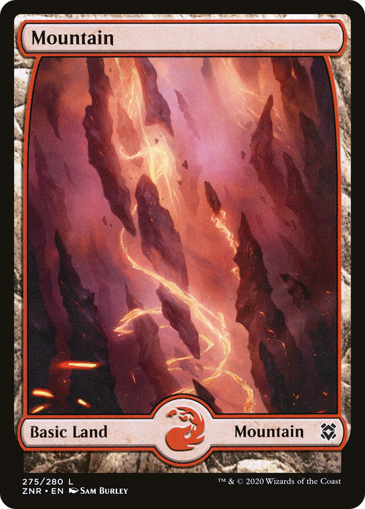 Mountain (275) [Zendikar Rising] Foil