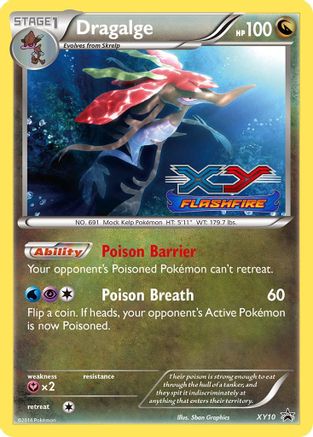 Dragalge (XY10) [XY: Black Star Promos] | Silver Goblin