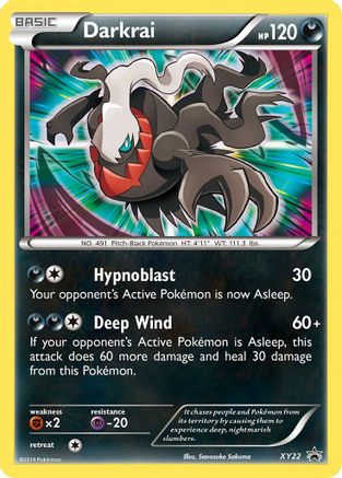 Darkrai - XY22 (XY22) Holofoil - XY Promos
