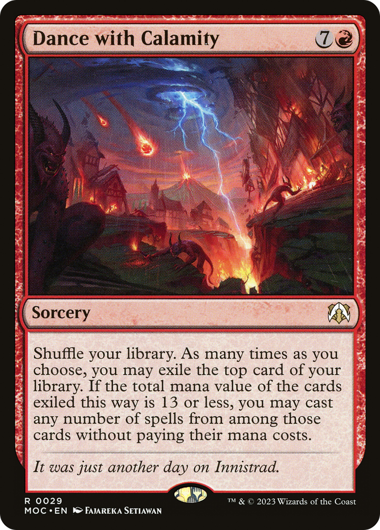 Dance with Calamity [March of the Machine Commander]