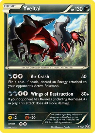 Yveltal (XY32) [XY: Black Star Promos] | Silver Goblin